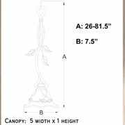 Hanging-Lake-Black-Leaf-Pendant-The-Cabin-Shack-8