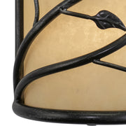 Hanging-Lake-Black-Leaf-Wall-Sconce-The-Cabin-Shack-4