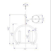 Harrison-Wooden-Arch-4-Light-Chandelier-The-Cabin-Shack-3