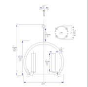Harrison-Wooden-Arch-4-Light-Chandelier-The-Cabin-Shack-3