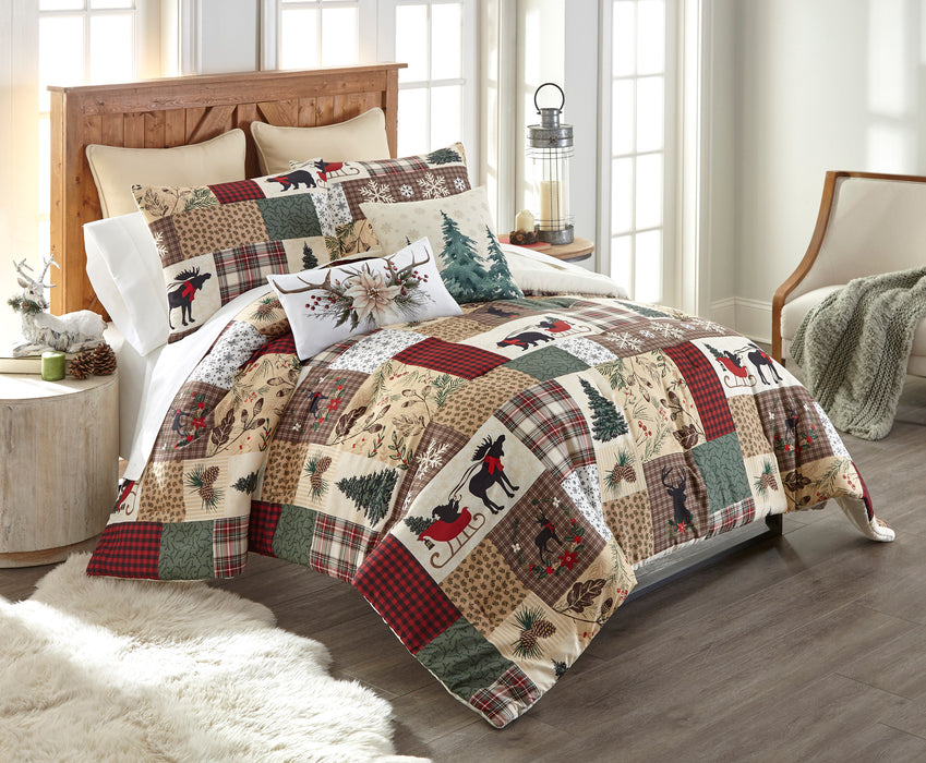 Holiday-Cheer-Wildlife-Comforter-Set-The-Cabin-Shack-1