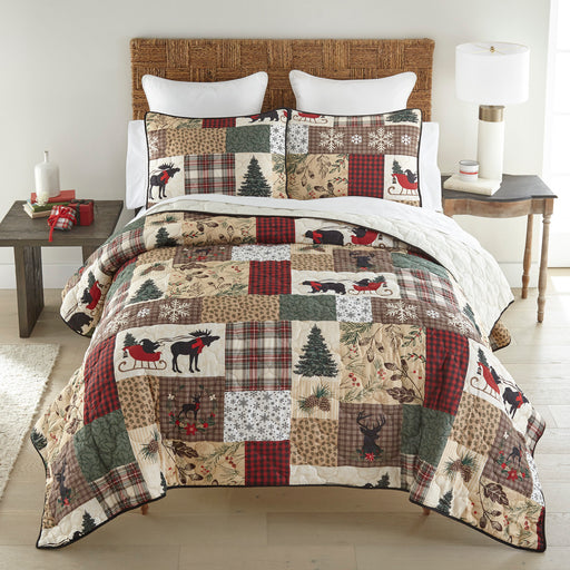 Holiday-Cheer-Wildlife-Quilt-Set-The-Cabin-Shack-3