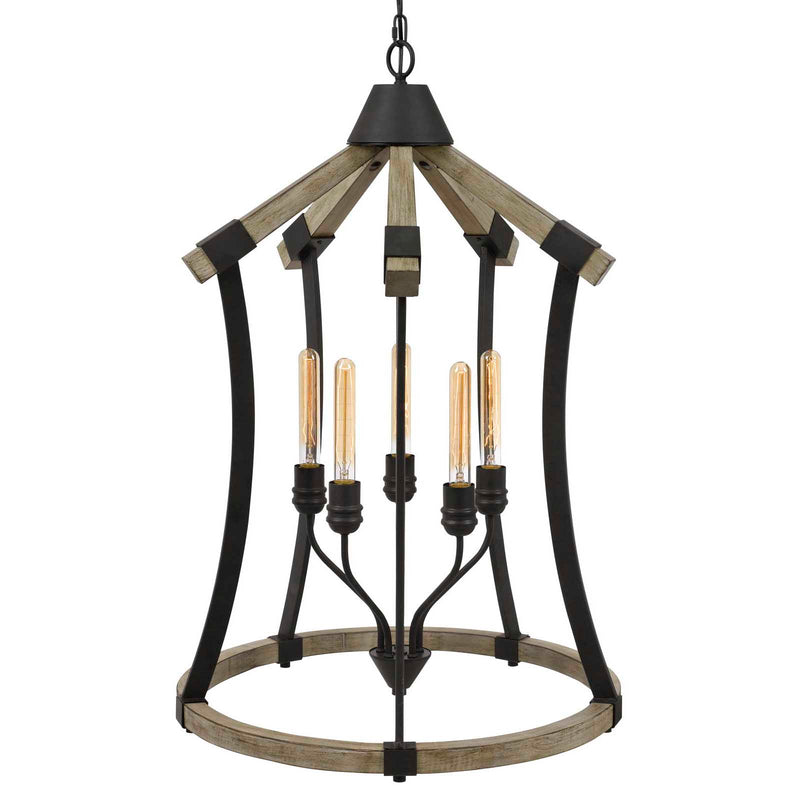 Hyattsville-Oak-5-Light-Lantern-Chandelier-The-Cabin-Shack-2