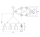 Kirkville-Black-Round-Chandelier-The-Cabin-Shack-1