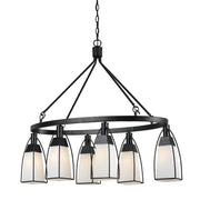 Kirkville-Black-Round-Chandelier-The-Cabin-Shack