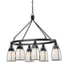 Kirkville-Black-Round-Chandelier-The-Cabin-Shack