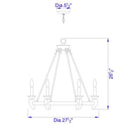 Lakewood-Bronze-6-Light-Candle-Chandelier-The-Cabin-Shack-1