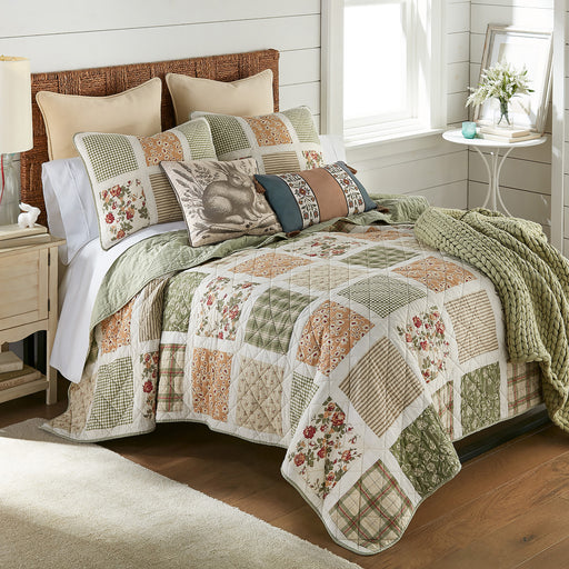 Lily-Floral-Mountain-Trail-Quilt-Set-Quilt-Set-The-Cabin-Shack