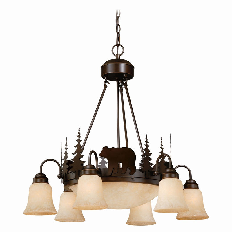 Longs-Peak-Evergreen-Bear-Chandelier-The-Cabin-Shack