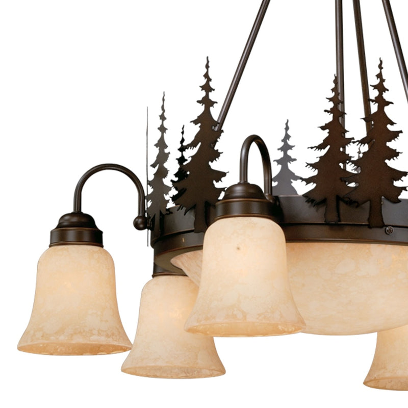 Longs-Peak-Evergreen-Forest-Chandelier-The-Cabin-Shack-2