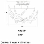 Maxwell-Antler-Falls-16-inch-Ceiling-Light-The-Cabin-Shack-1