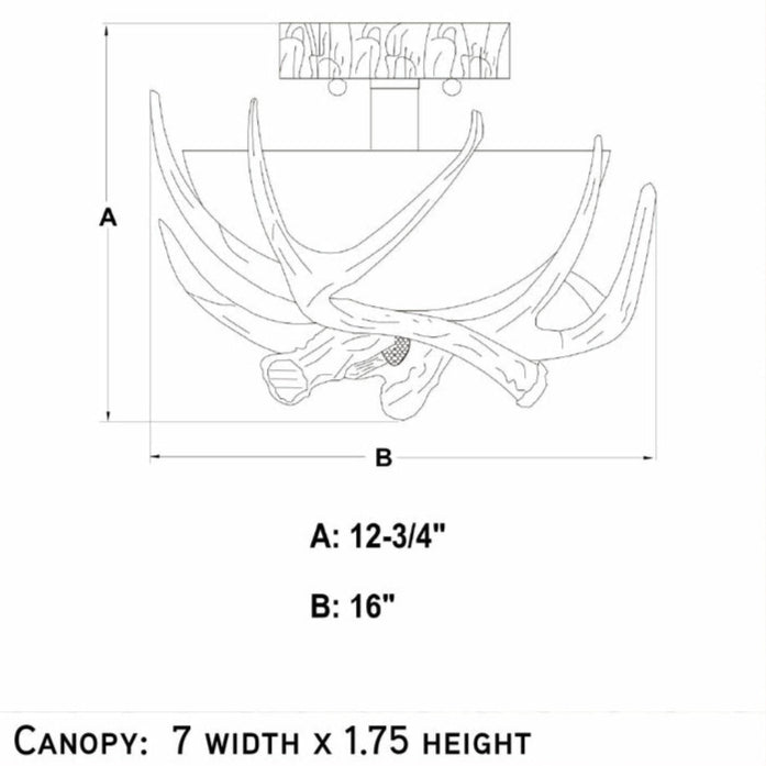Maxwell-Antler-Falls-16-inch-Ceiling-Light-The-Cabin-Shack-1