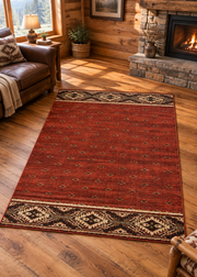 Mesa Rust Rug | The Cabin Shack