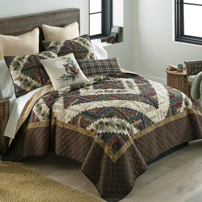 Mount-Sanitas-Pinecone-Patterned-Quilt-Set-The-Cabin-Shack-1
