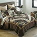 Mount-Sanitas-Pinecone-Patterned-Quilt-Set-The-Cabin-Shack-1