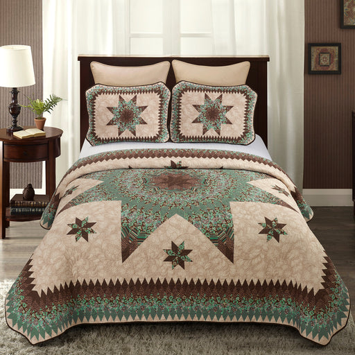 Mount_Sanitas_Blue_Breeze_Quilt_Set_The_Cabin_Shack