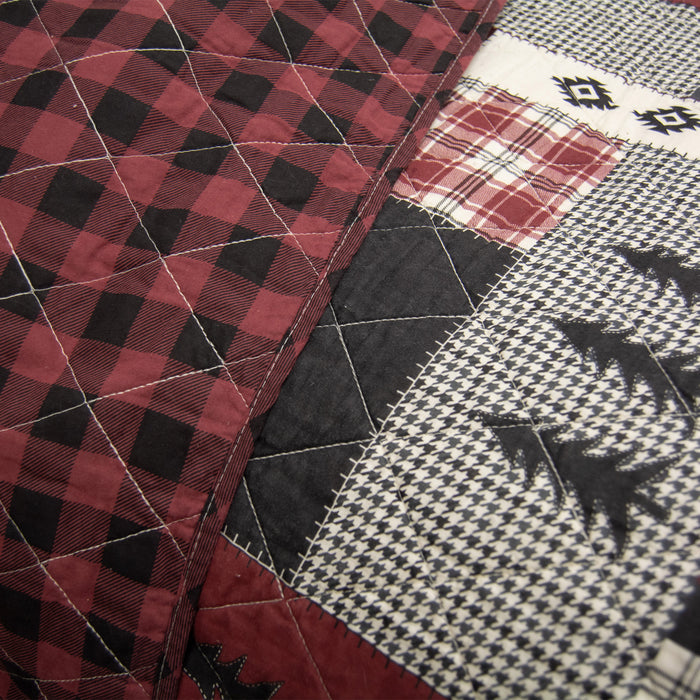 Red-Plaid-Glen-Alpine-Trail-Quilt-Set-The-Cabin-Shack-1