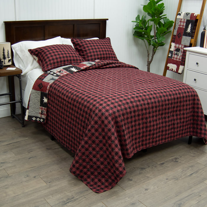 Red-Plaid-Glen-Alpine-Trail-Quilt-Set-The-Cabin-Shack-2