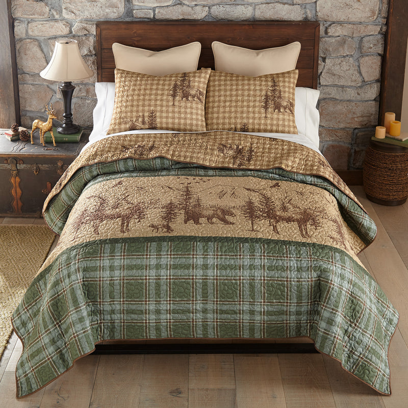 Reversible-Sprague-Lake-Moose-Trail-Quilt-Set-The-Cabin-Shack