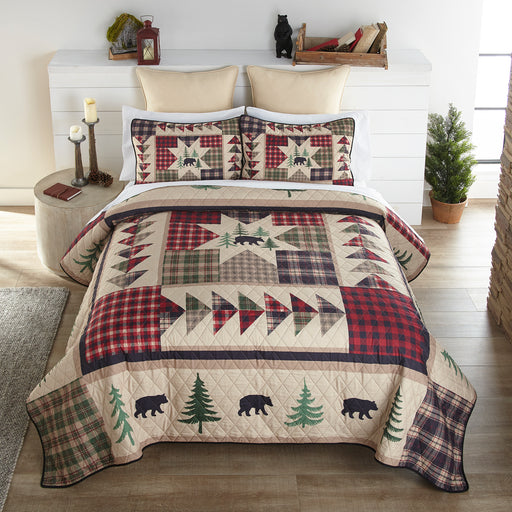 Rocky-Mountain-Bear-Forest-Quilt-Set-The-Cabin-Shack
