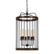 Rustic-Industrial-Lantern-6-Light-Chandelier-The-Cabin-Shack