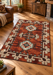 Sandhills Rust Rug | The Cabin Shack