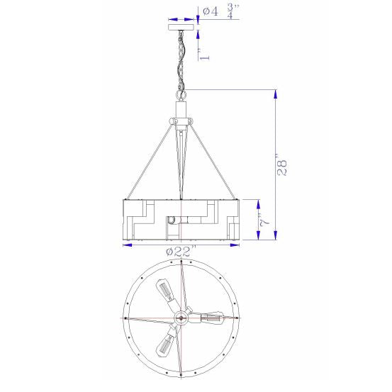 Smokey-Wooden-Drum-3-Light-Chandelier-The-Cabin-Shack-2