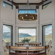 Smokey-Wooden-Drum-6-Light-Chandelier-The-Cabin-Shack-1