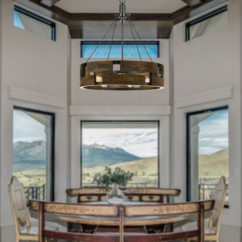 Smokey-Wooden-Drum-6-Light-Chandelier-The-Cabin-Shack-1