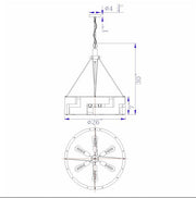 Smokey-Wooden-Drum-6-Light-Chandelier-The-Cabin-Shack-2