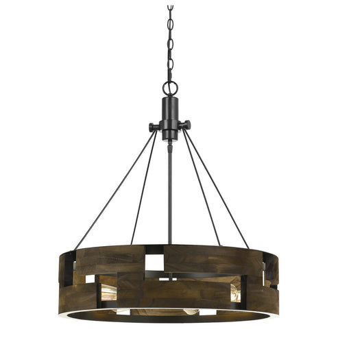 Smokey-Wooden-Drum-6-Light-Chandelier-The-Cabin-Shack