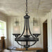 South-Table-Black-Walnut-Industrial-Chandelier-The-Cabin-Shack-4