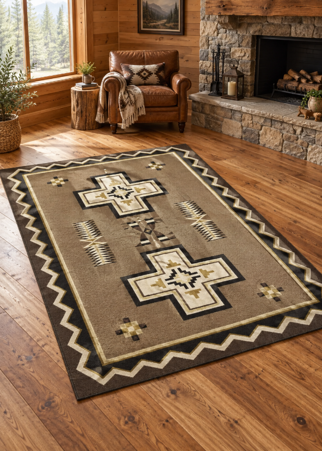 Southwest Cross Rug Collection | The Cabin Shack