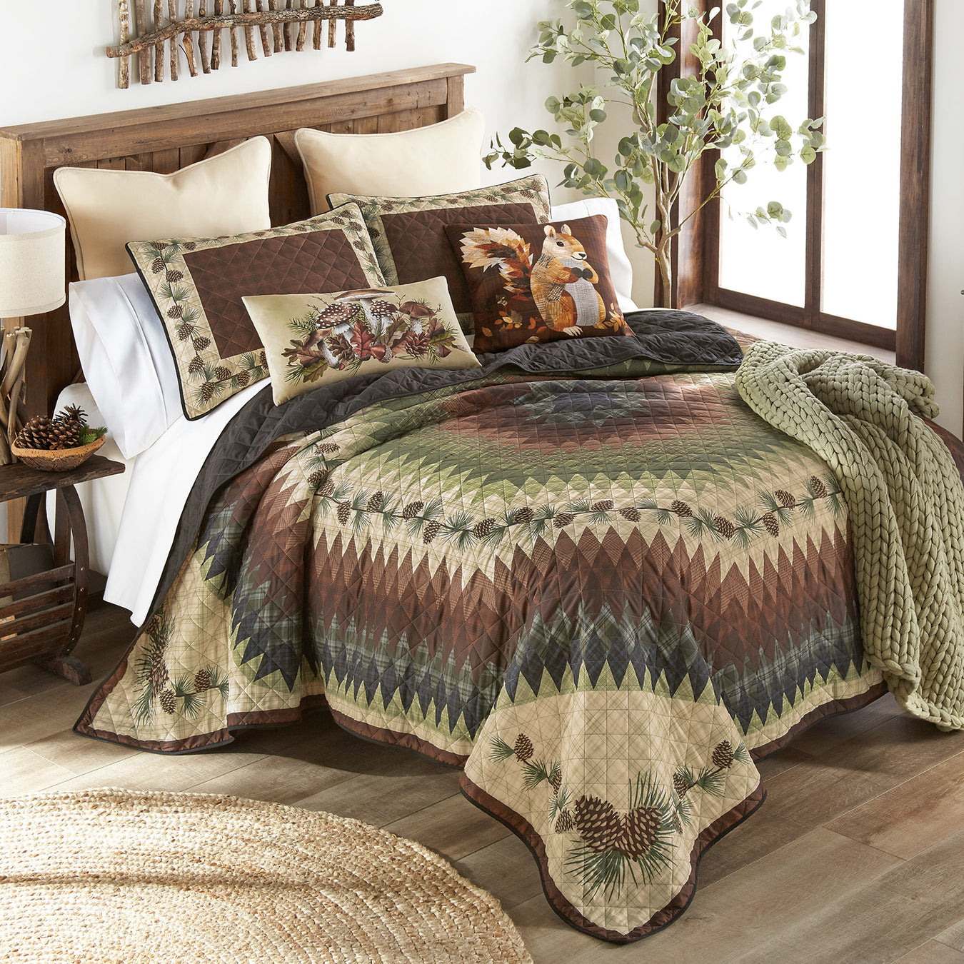 Pinecone Bedding
