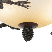 Wild-Basin-Pinecone-Trail-Ceiling-Light-The-Cabin-Shack-4