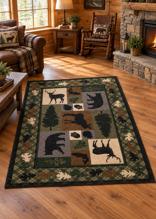 Wildwood Camp Rug | The Cabin Shack