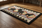 Woodland Party Rug Staged | The Cabin Shack