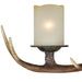 Bathroom vanity light fixture for a log cabin-5