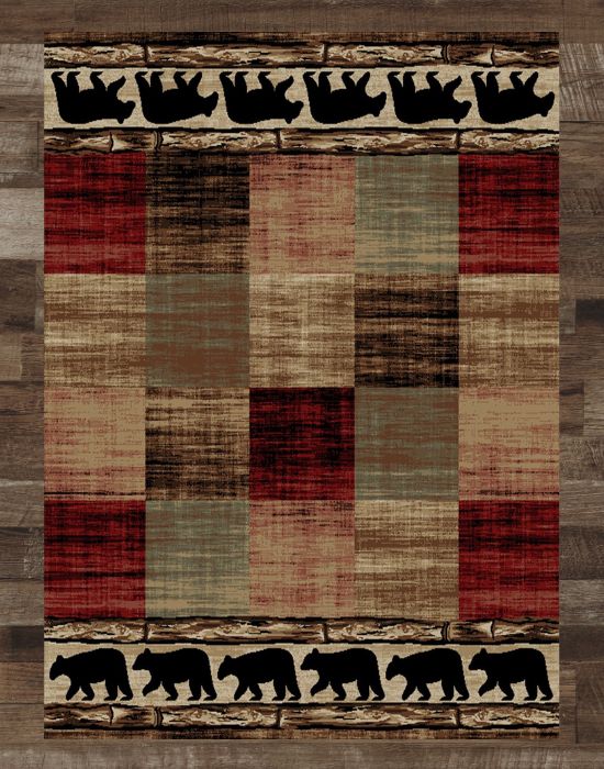 Appleton Bear Rug | The Cabin Shack