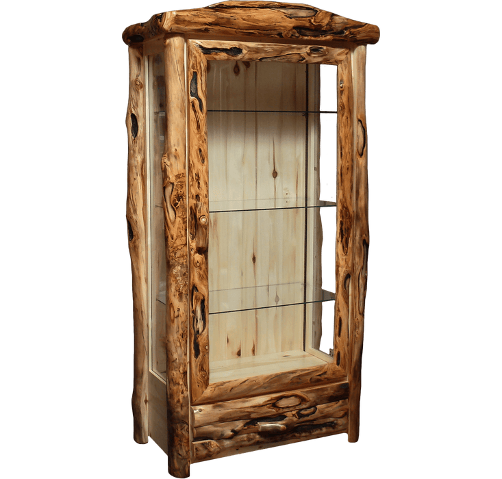 Aspen Log Display Cabinet