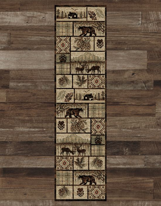 Aspen Glen Rug | The Cabin Shack