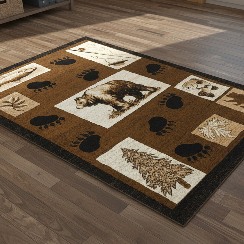 Bear Tracks Rug