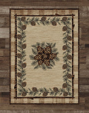 Breckenridge Pine Rug | The Cabin Shack