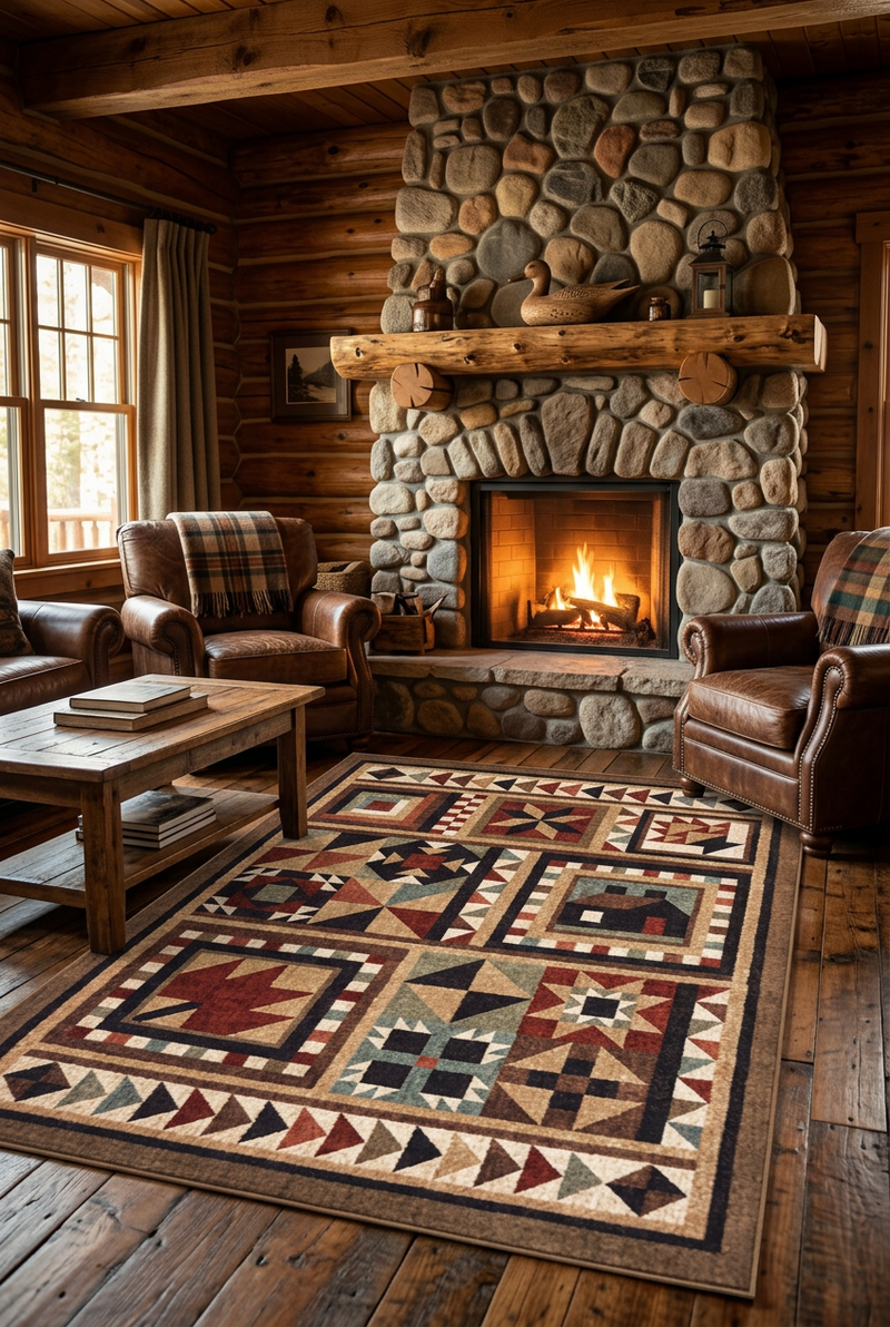 Fall Court Rug