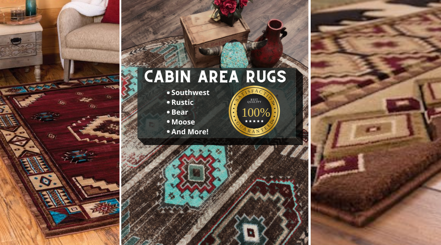 Cabin Rugs and Rustic Rugs | The Cabin Shack