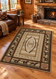 Cheyenne Rug Living Room | The Cabin Shack