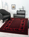 Crimson Bear Rug | The Cabin Shack