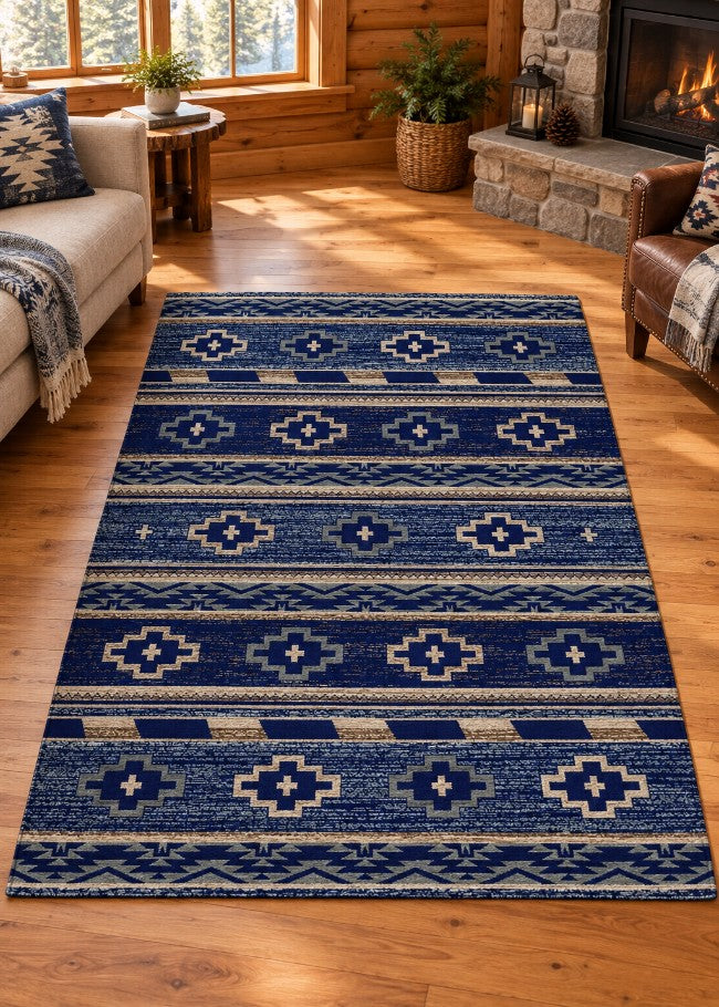 Desert Stars Rug Living Room | The Cabin Shack