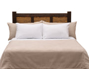 Front view of the East Spanish Peak Pine Cider House Headboard