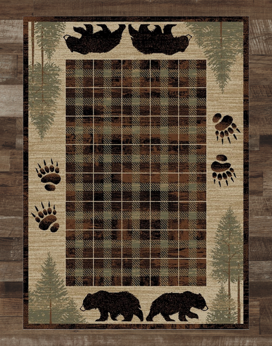 Bear Rugs and Black Bear Rugs | The Cabin Shack